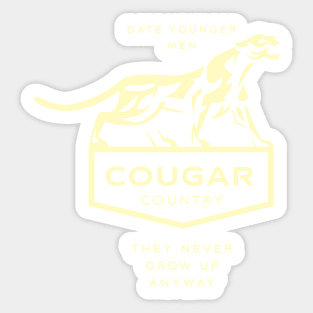 Cougar Power Sticker